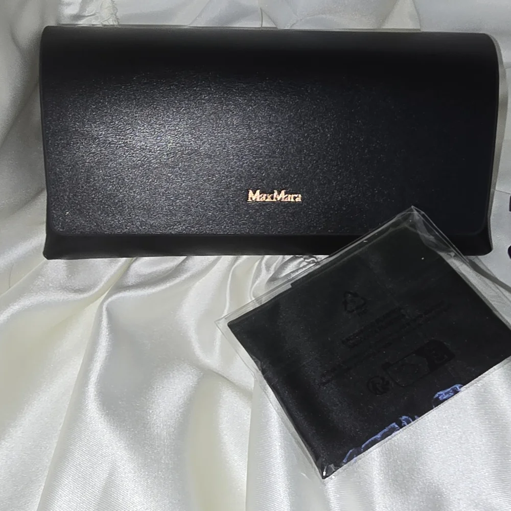 MaxMara Purple Prescription Rx Square Designer Frames Women's Glasses